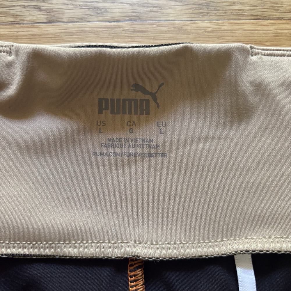 Puma High Court June Ambrose Zip Crop Top Leggings Set Retro Colorblock Large - Picture 8 of 11